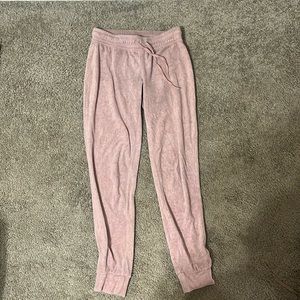 Pink joggers